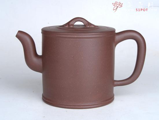 紫砂壶图片：双线如意 - 美壶网