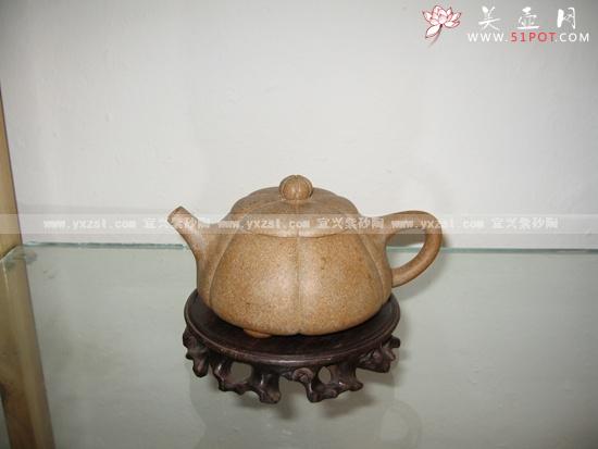 紫砂壶图片：四季石瓢 - 美壶网