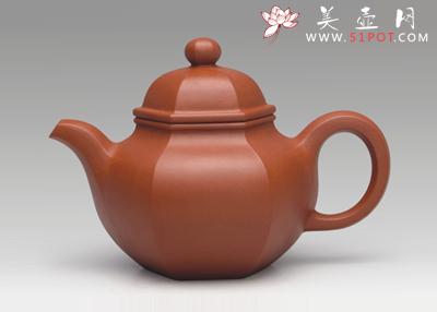 紫砂壶图片：六方掇球 - 美壶网