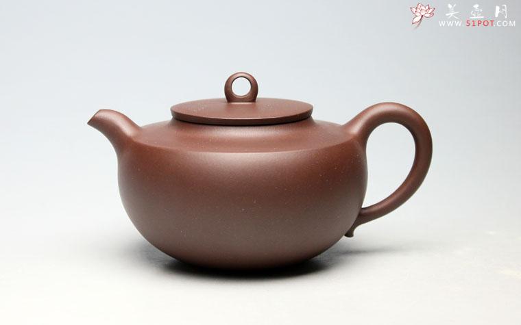 紫砂壶图片:《咏春》容量: 350Cc 泥料:紫泥 - 美壶网