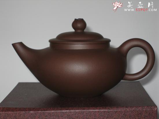 紫砂壶图片:花开富贵 - 美壶网