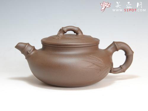紫砂壶图片：竹古壶 - 美壶网