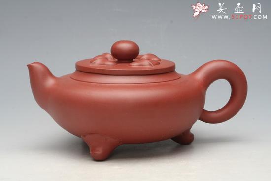 紫砂壶图片：菱花如意 - 美壶网