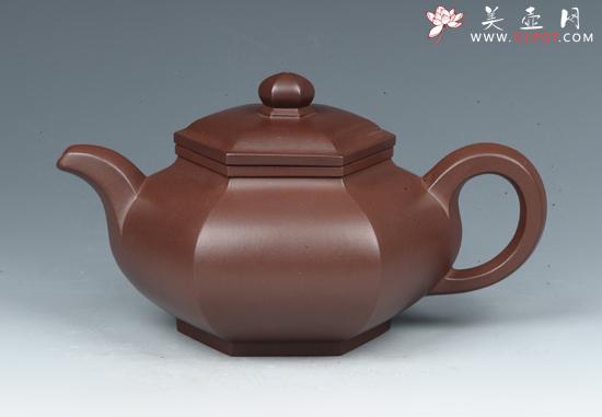 紫砂壶图片：大彬六方 - 美壶网