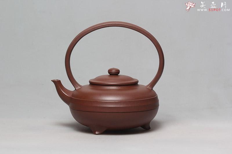 紫砂壶图片：线韵提梁 - 美壶网