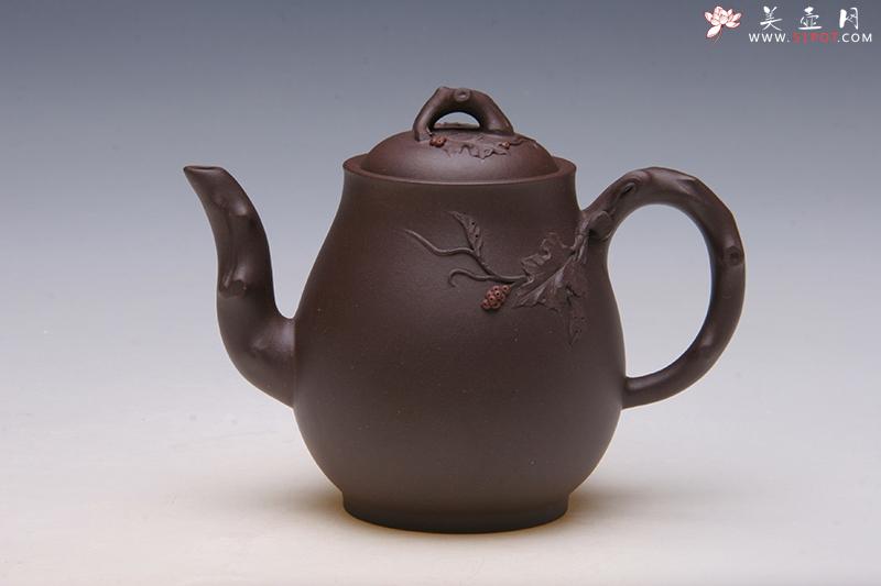紫砂壶图片:葡香满园 - 美壶网