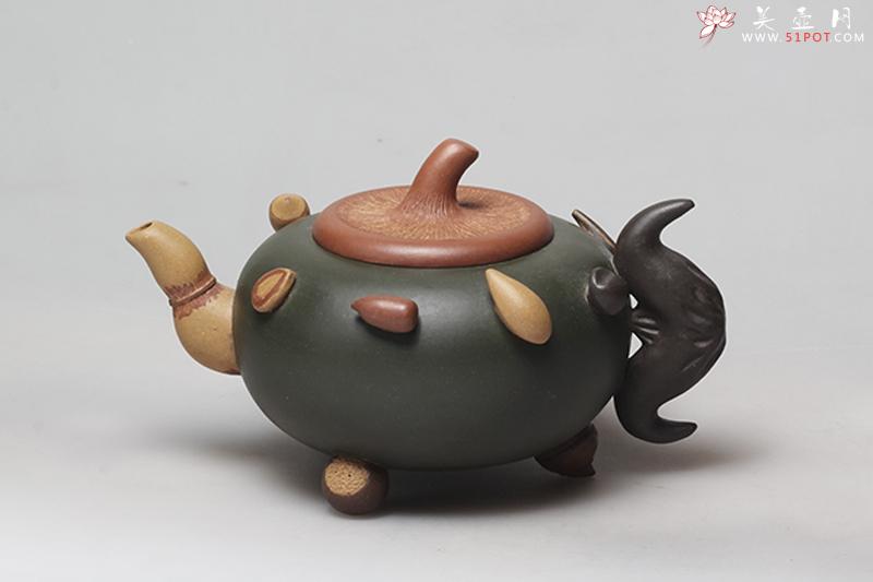 紫砂壶图片：百果 - 美壶网