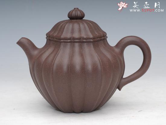 紫砂壶图片：菊瓣 - 美壶网