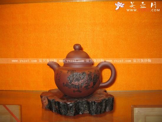 紫砂壶图片：掇球 - 美壶网