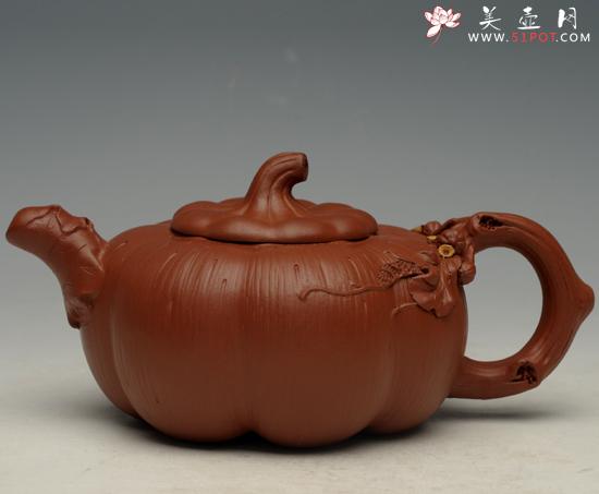 紫砂壶图片：南瓜 - 美壶网