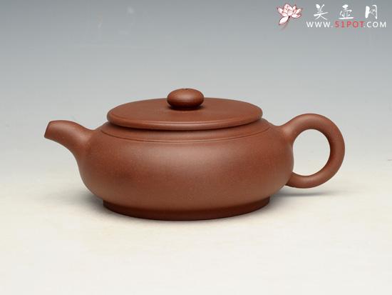 紫砂壶图片：腹鼓   容量：300cc - 美壶网