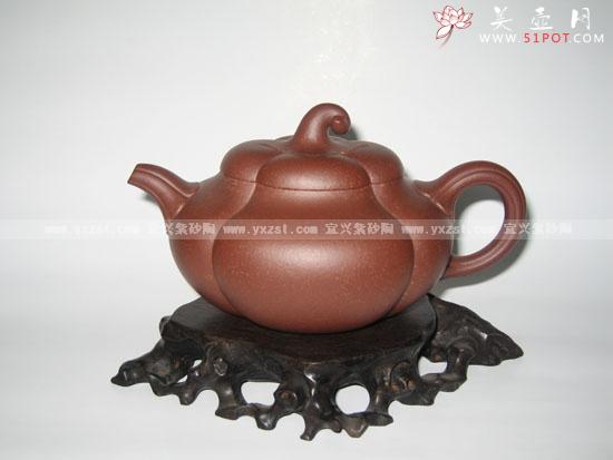 紫砂壶图片：海棠 - 美壶网