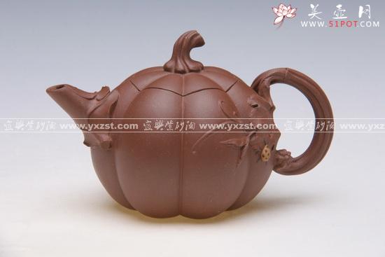 紫砂壶图片：小南瓜 - 美壶网