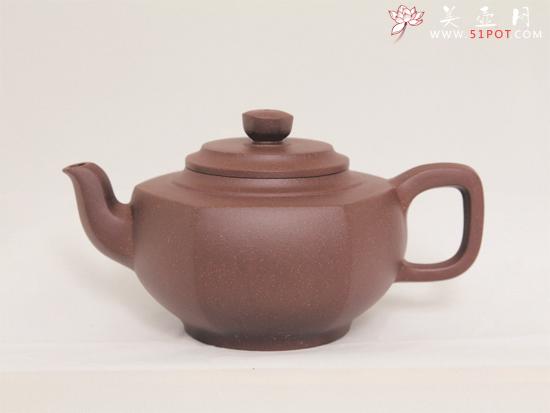 紫砂壶图片:六方雪华 - 美壶网