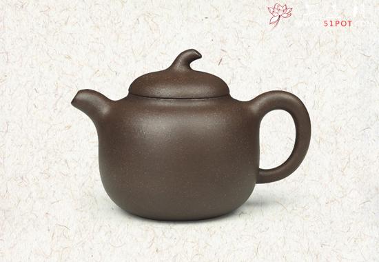 紫砂壶图片：小茄段 - 美壶网