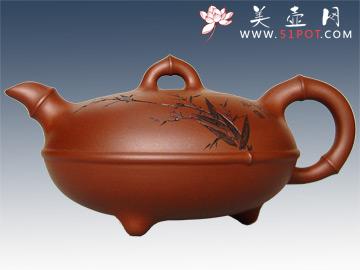 紫砂壶图片：劲节第七届上海博览会金奖 - 美壶网