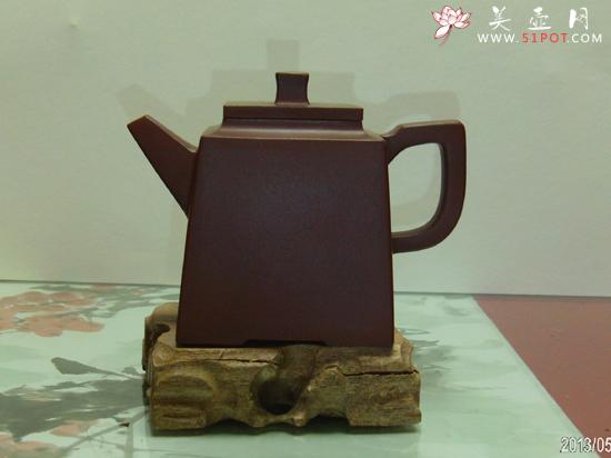 紫砂壶图片:四方城楼 - 美壶网