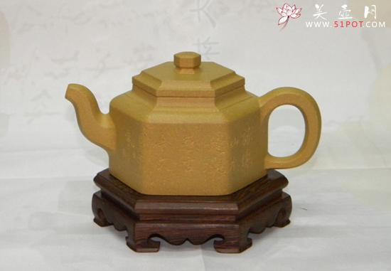 紫砂壶图片：六方井栏 - 美壶网