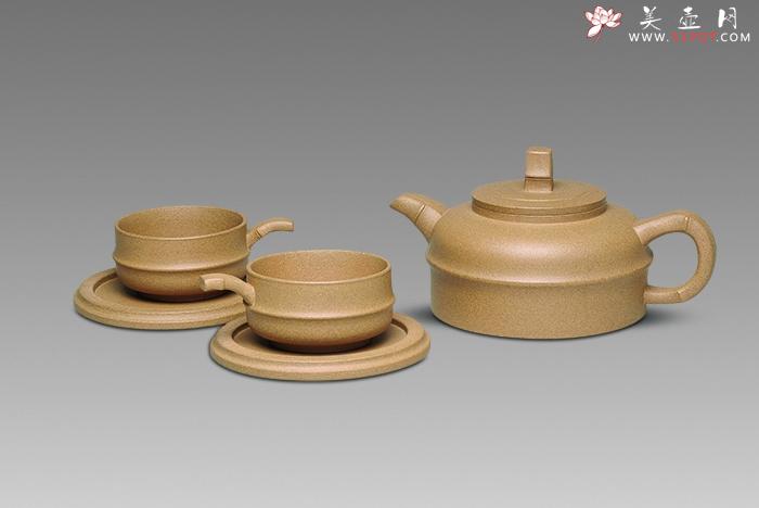 紫砂壶图片：逸竹壶组 - 美壶网