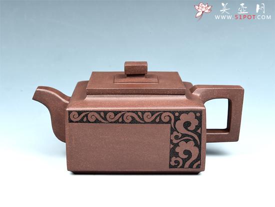紫砂壶图片：乐在四方 - 美壶网