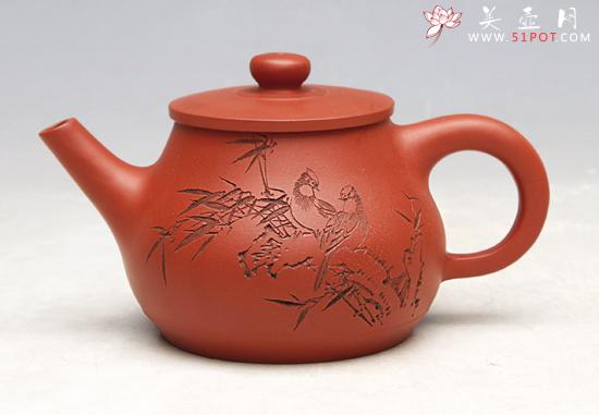 紫砂壶图片：幽思 - 美壶网