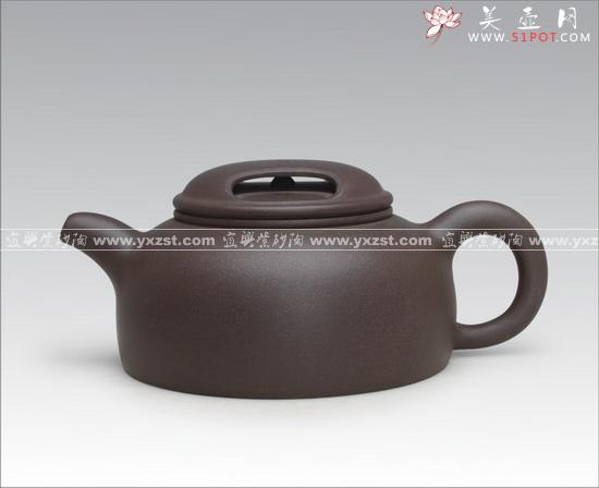 紫砂壶图片：牛盖莲子 - 美壶网