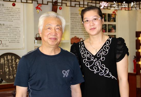 紫砂壶图片：与顾绍培大师合影 - 美壶网
