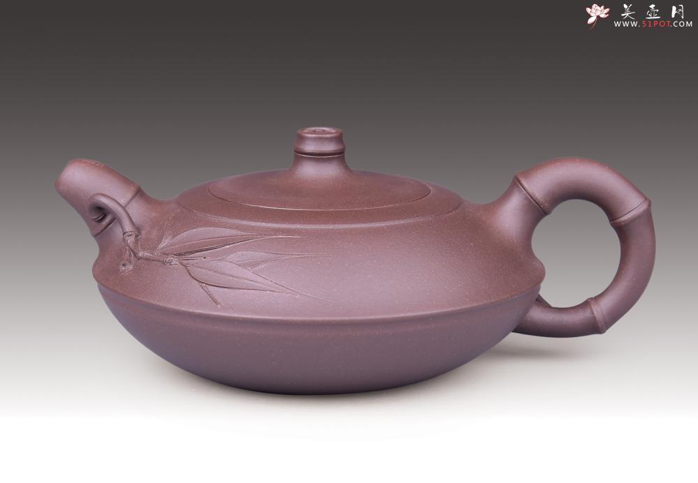 紫砂壶图片：线竹春 - 美壶网