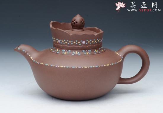 紫砂壶图片：僧帽 - 美壶网