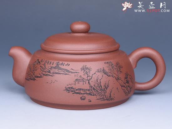紫砂壶图片：    - 美壶网