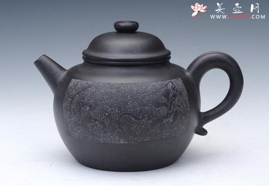 紫砂壶图片：大彬双圈 - 美壶网