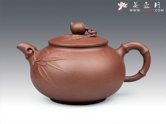 紫砂壶图片：福寿 - 美壶网