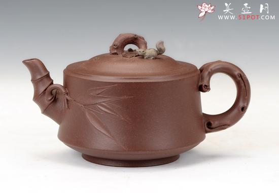 紫砂壶图片：松竹梅 - 美壶网