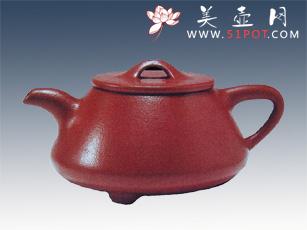 紫砂壶图片：朱泥石瓢 - 美壶网