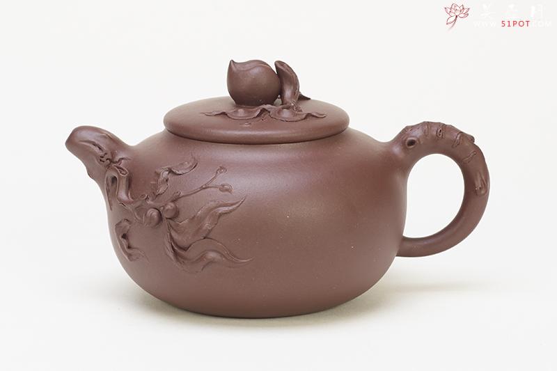 紫砂壶图片:紫桃缘 - 美壶网