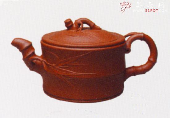 紫砂壶图片：小竹段 - 美壶网