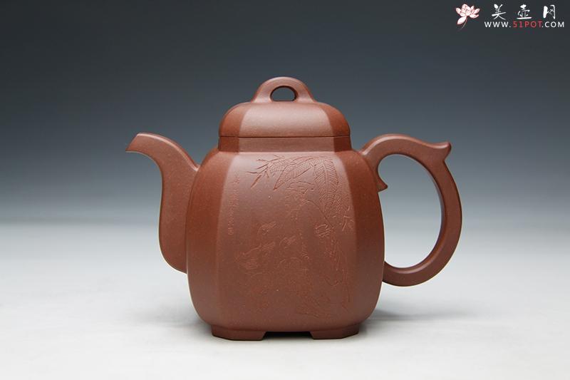 紫砂壶图片：八方福壶 - 美壶网