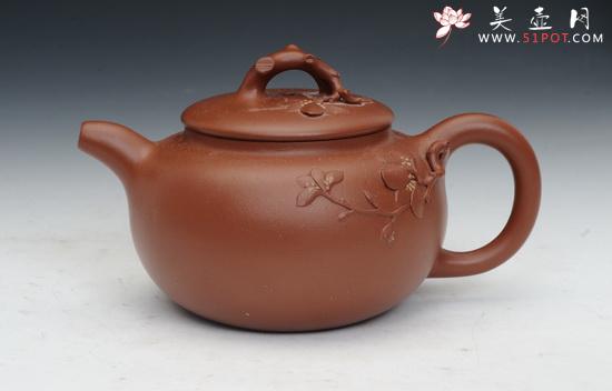 紫砂壶图片：玉兰花 - 美壶网