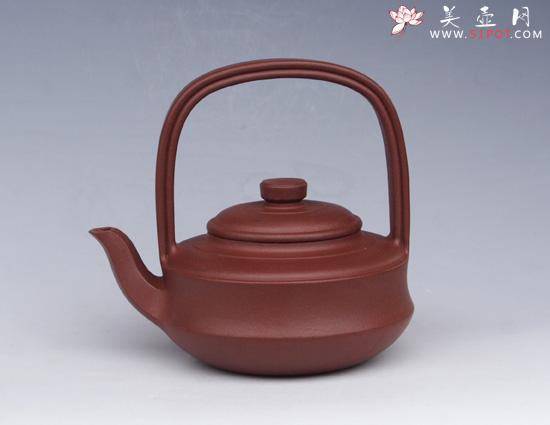 紫砂壶图片：双线提璧 - 美壶网