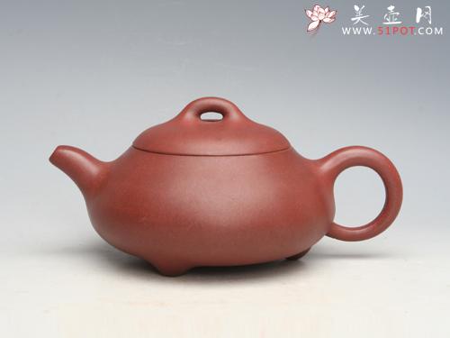紫砂壶图片：矮石瓢 容量：400CC - 美壶网