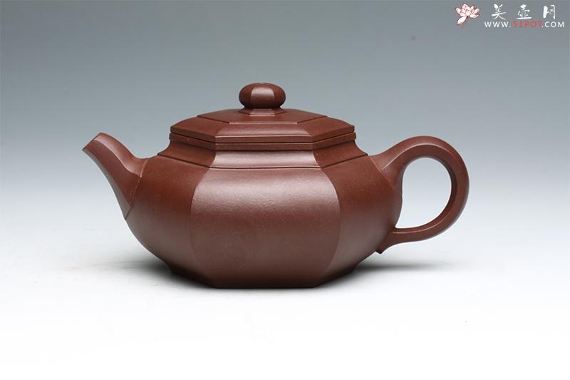 紫砂壶图片：大彬六方壶 - 美壶网