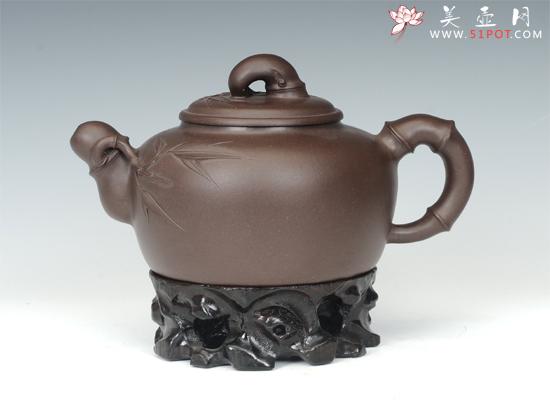 紫砂壶图片：容竹 - 美壶网