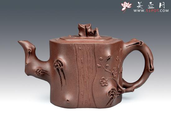 紫砂壶图片:梅桩 - 美壶网