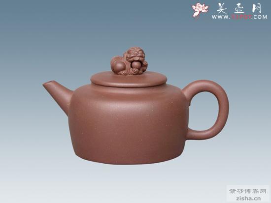 紫砂壶图片：狮球 - 美壶网