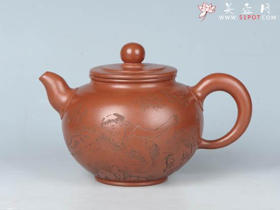 紫砂壶图片：情缘 - 美壶网