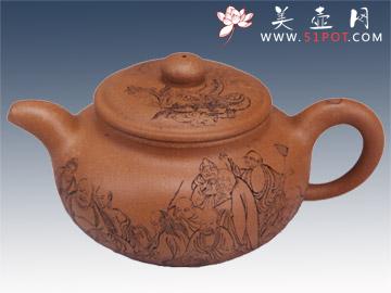 紫砂壶图片：十八罗汉 - 美壶网