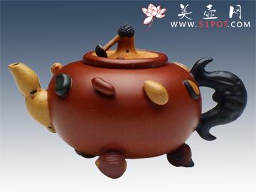 紫砂壶图片：百果 - 美壶网