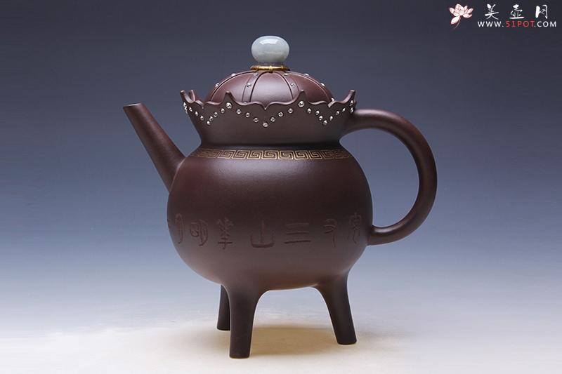 紫砂壶图片：华冠鼎 - 美壶网