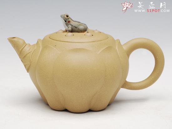 紫砂壶图片:和合莲心 - 美壶网