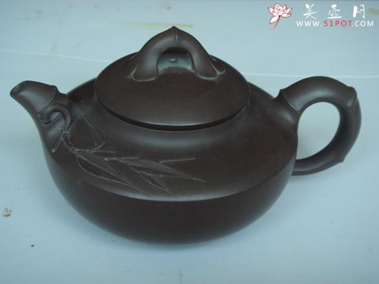 紫砂壶图片：合欢竹 - 美壶网